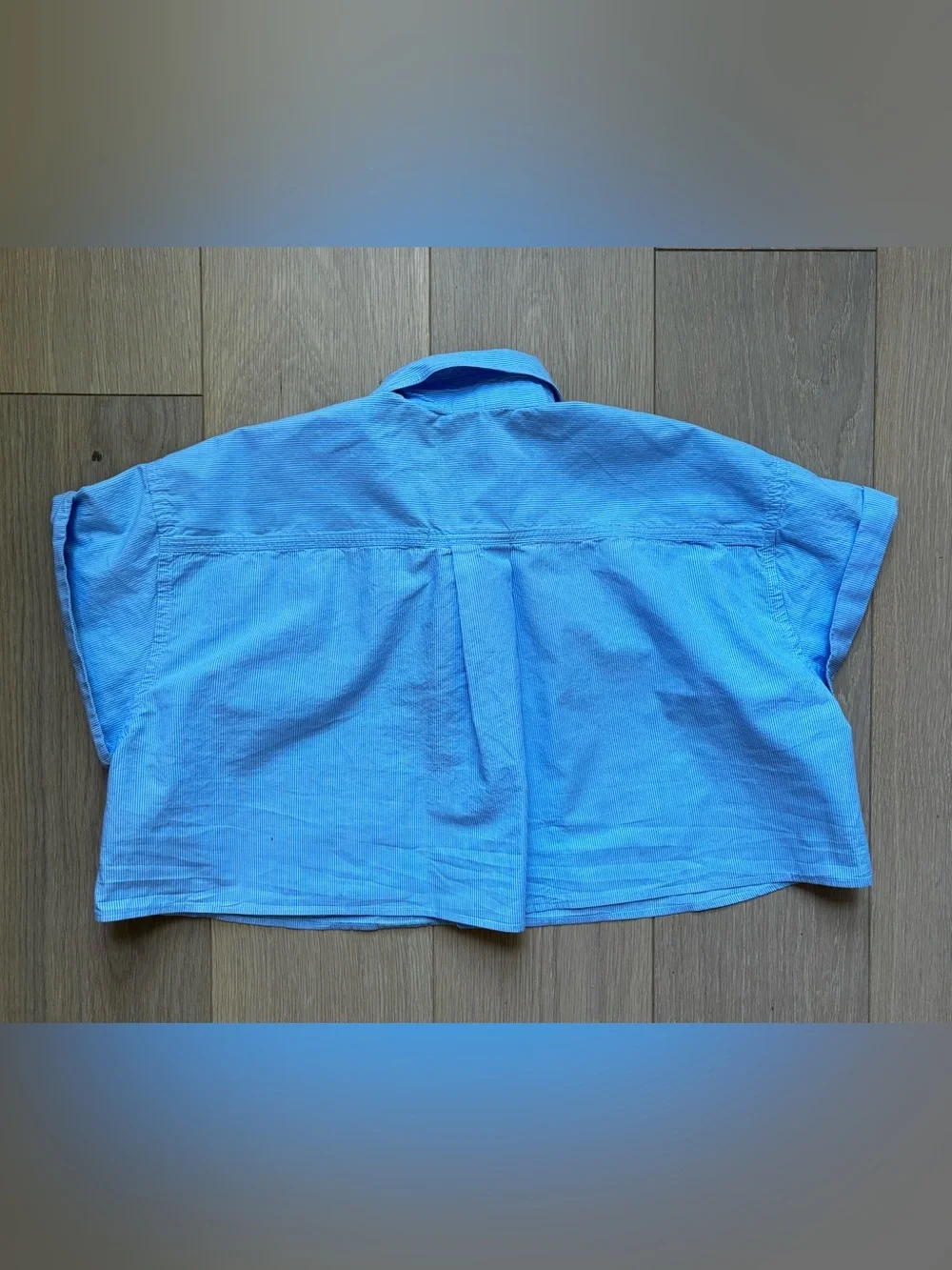 Zara cropped button shirt - Picture 3 of 3